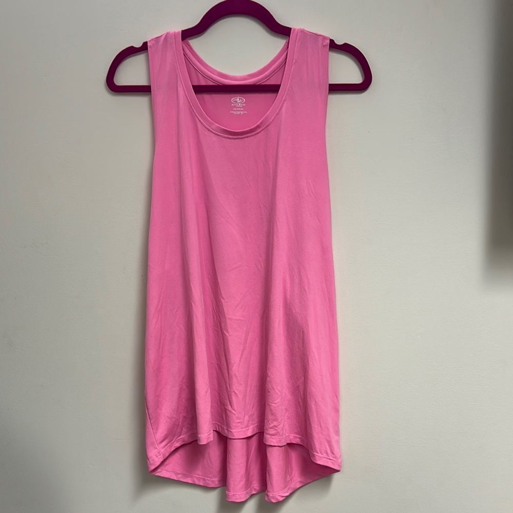 Pink racerback top